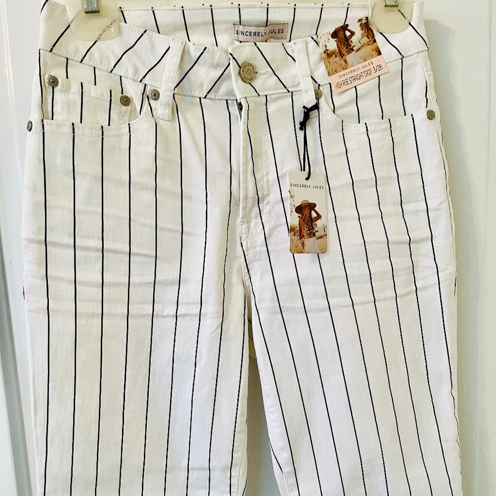 Sincerely Jules High Rise Crop Pants, Size 3
